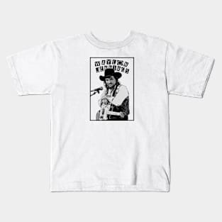 Waylon Jennings Kids T-Shirt